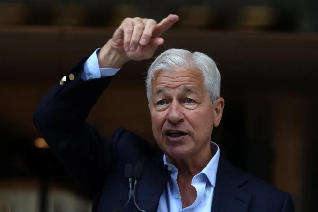 JPMorgan's Jamie Dimon is 'far more worried' about potential stock market fall than most of Wall Street
