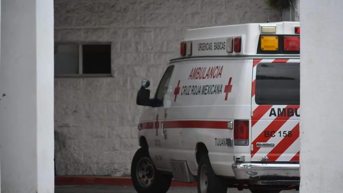 El tráfico retrasa hasta 10 minutos la llegada de ambulancias en Tijuana: Cruz Roja