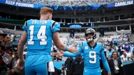 Andy Dalton says his job is "keep this thing going" as he starts for injured Bryce Young
