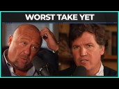 Tucker Carlson And Alex Jones FACEPLANT With Misogynistic Claims