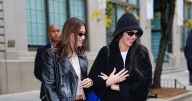 Kendall Jenner and Hailey Bieber Step Out in Black & Blue Together in NYC