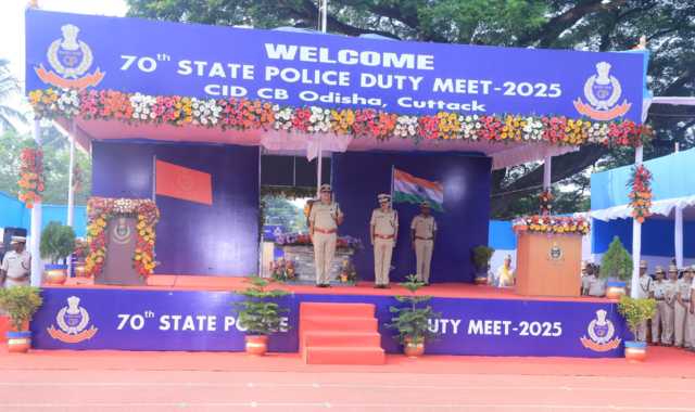 70th Odisha Police Duty Meet Kicks Off in Bhubaneswar