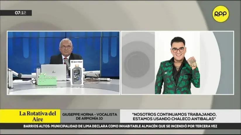 Integrante de Armonía 10 revela que usan chalecos antibalas durante sus shows por miedo a ser atacados