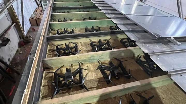 Rusia afirma haber destruido camiones con drones en Ucrania