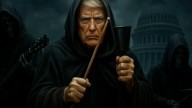 Trump Posts Bizarre AI Video of Project 2025 Architect as the Grim Reaper