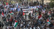Amarga jornada: Actos vandálicos y cientos de personas afectadas dejaron las marchas pro Palestina