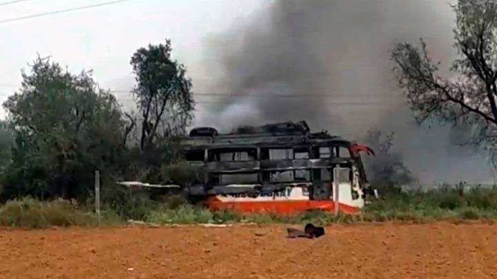 2 burnt to death, 10 injured as bus catches fire in Rajasthan; 3rd such incident in two weeks