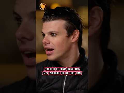 Yungblud reflects on meeting Ozzy Osbourne for the first time #shorts