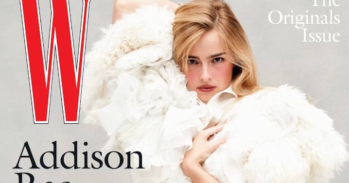 Addison Rae Throws It Back to 2005 on the Cover of W Magazine & We're Here For It!