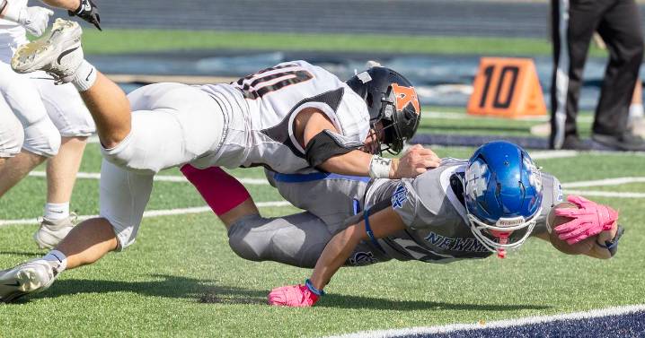 Photos: Newman beats up on Kewanee in Week 8 football