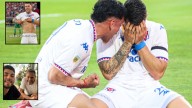 Nacho Russo rompe en llanto al dedicar gol a su padre fallecido Miguel Ángel Russo