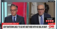 Jake Tapper Confronts Chuck Schumer Over About-Face on Government Shutdowns