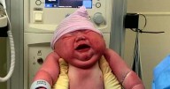 Record smashing 'mega-baby' born in front of horrified nurses all asking same question