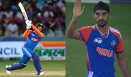 'Chris Gayle Ki Yaad Aa Gayi': Abhishek Sharma's Bizarre Comparison Of Arshdeep Singh's Batting Viral After IND A vs AUS A Match; Video