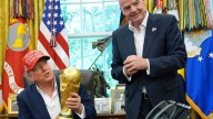La “amistad” de Infantino y Trump