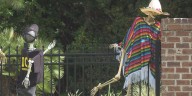 Sheriff faces backlash over Halloween ICE display in his front yard