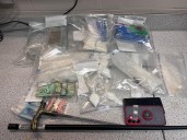 Joint RCMP units seize drugs and weapons in Penhold bust