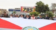 Conmemoran el Día de la Bandera Primigenia en la provincia de Pisco