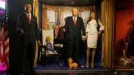 La intervención de un artista en el Museo de Cera de Madrid que se hizo viral: tiene a Netanyahu y Milei