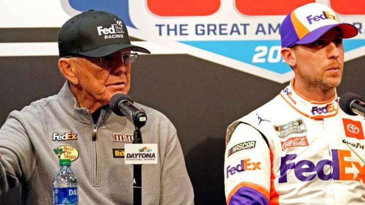 Joe Gibbs Reveals the Human Side of Denny Hamlin That Fans Rarely See In the last leg of the Cup Series title run, Joe Gibbs reveals how Denny Hamlin is juggling multiple responsibilities. Sumedha Muk