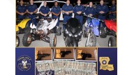 Louisiana State Police seize stolen ATVs, guns, and arrest 5 people allegedly riding reckless through New Orleans
