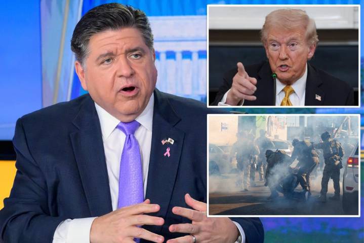 JB Pritzker accuses ICE of 'racial profiling,' defends comparing agents to Nazis