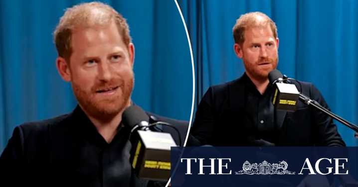 Prince Harry joins podcast