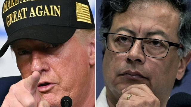 Trump acusa a Petro de «fomentar la producción de drogas» y anuncia suspensión de subsidios a Colombia en represalia