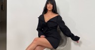 Kourtney Kardashian Gives Witchy Season a Playful Twist in Miniskirt to Ride Broom