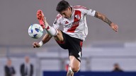 Preocupación en River: Montiel sufrió un esguince de rodilla y quedó en duda para el Superclásico