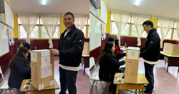 Nacho Jarsún: "Es importante que la gente se exprese votando"
