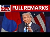 FULL: Trump gives remarks at APEC summit in South Korea