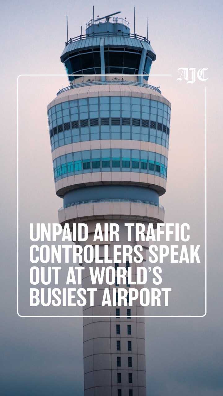 Atlanta’s air traffic controllers juggle flights and side hustles amid shutdown
