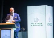 David de Jorge tiene un recuerdo para El Diario Vasco al recibir su Premio Nacional de Gastronomía: «Es como jugar al tenis en el Roland Garros»