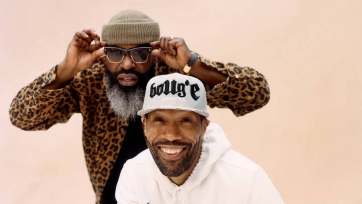Redman and Black Thought of the Roots Talk Hip