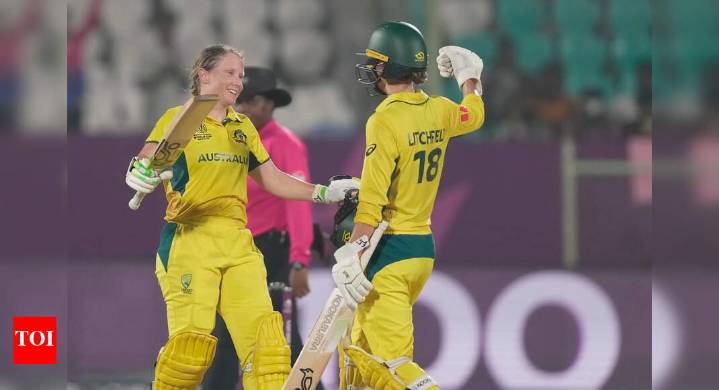 ICC Women's World Cup: Alyssa Healy's century powers Australia's 10