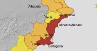 UK tourists warned as rare red alert issued for Spain
