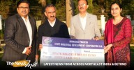 Himachal Pradesh CM given Rs 50 lakh cheque by Harshwardhan Chauhan towards Aapda Rahat Kosh