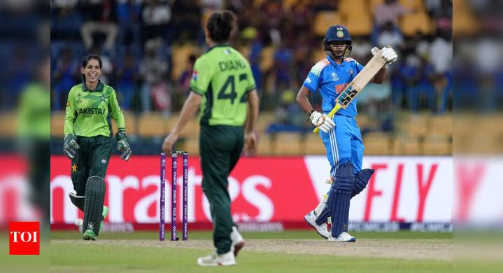 'Shabaash girls': India fielding coach's roar after win over Pakistan steals the show