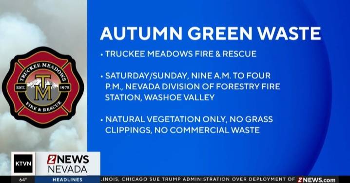 TMFR hosting Fall Green Waste Collection Days