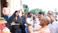 UP CM Yogi Spreads Diwali Cheer Among Slum Residents In Ayodhya