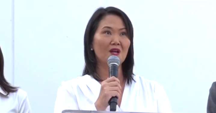 Keiko Fujimori descarta denunciar a fiscales tras nulidad de caso 'Cócteles': "Yo no"