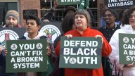 Protesters call on city to abolish 'gang database'