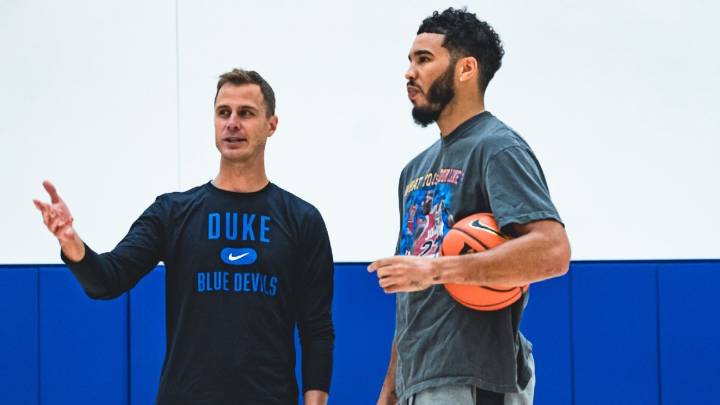 Alum Jayson Tatum takes on role as Duke's 'chief basketball officer'