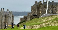 Historic West Lothian castle transformed into period set as men spotted 'in kilts'