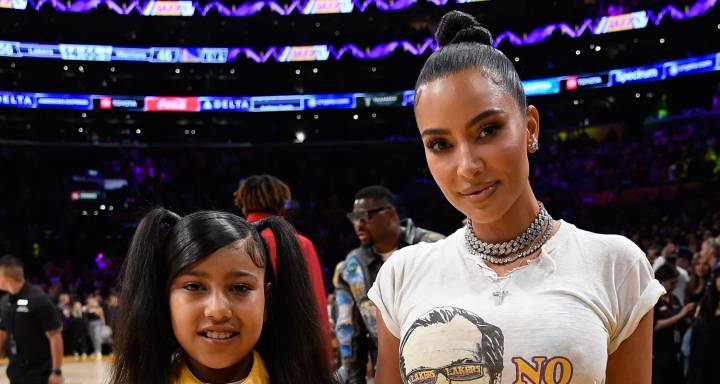 Kim Kardashian Reacts to Criticism of Daughter North West Wearing Fake Face Tattoos & Piercings | Kim Kardashian, North West