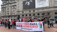 Cientos de personas se manifiestan en Asturias en solidaridad con Palestina
