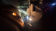 Alarma por choque de pesados en el puente de la 300