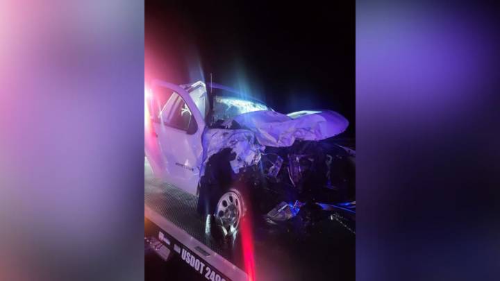 Head-on vehicle collision in Eagle Mountain