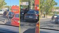 Video muestra encerrona que fue frustrada por testigos en Independencia: Automovilista atropelló a uno de los delincuentes
